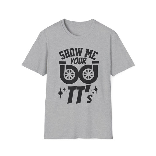 Turbo Car Shirt – Show Me Your Boosts Graphic Unisex Tee