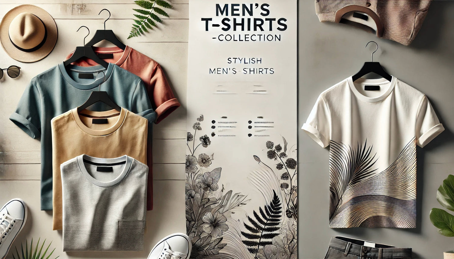 Banner featuring stylish and casual Women's T-shirts in various colors and patterns, perfect for everyday wear.