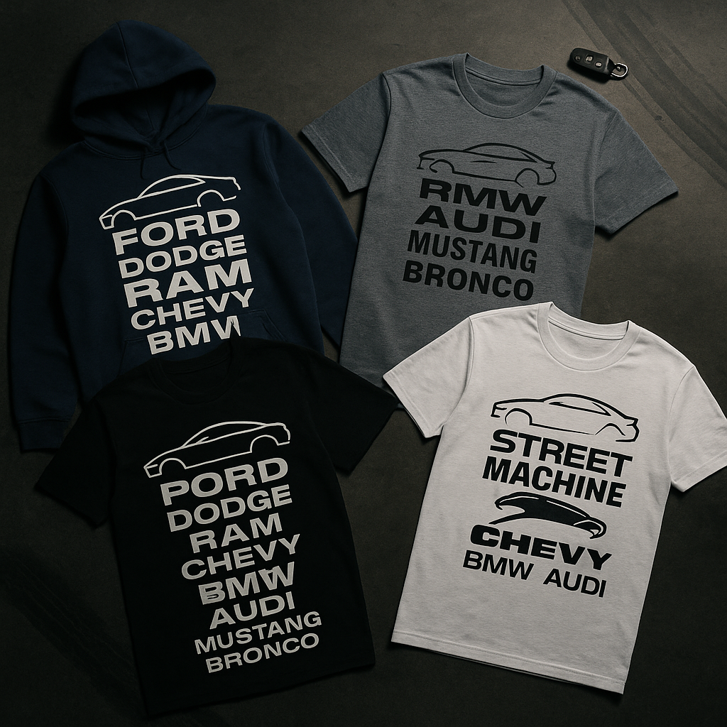 Car Apparel & Racing Shirts