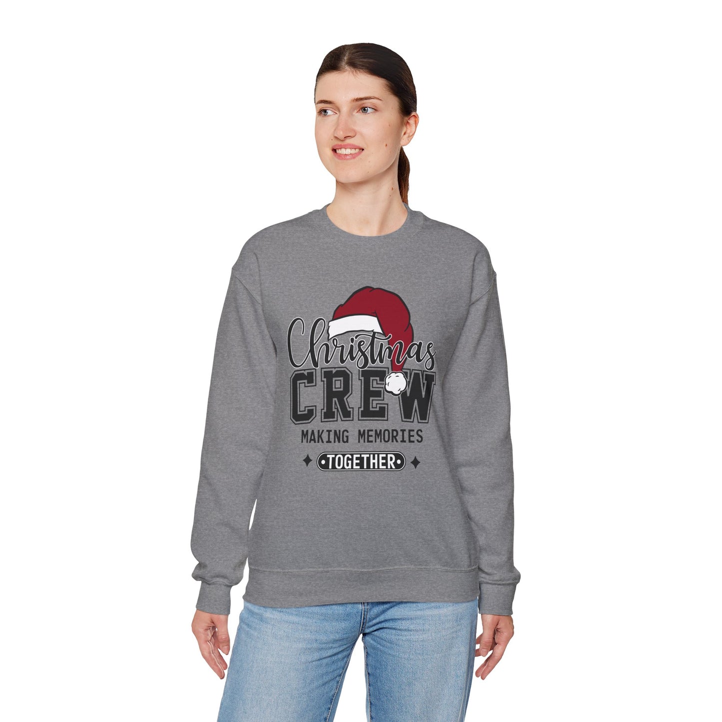 Christmas Together Unisex Heavy Blend™ Crewneck Sweatshirt - Cozy Winter Sweater