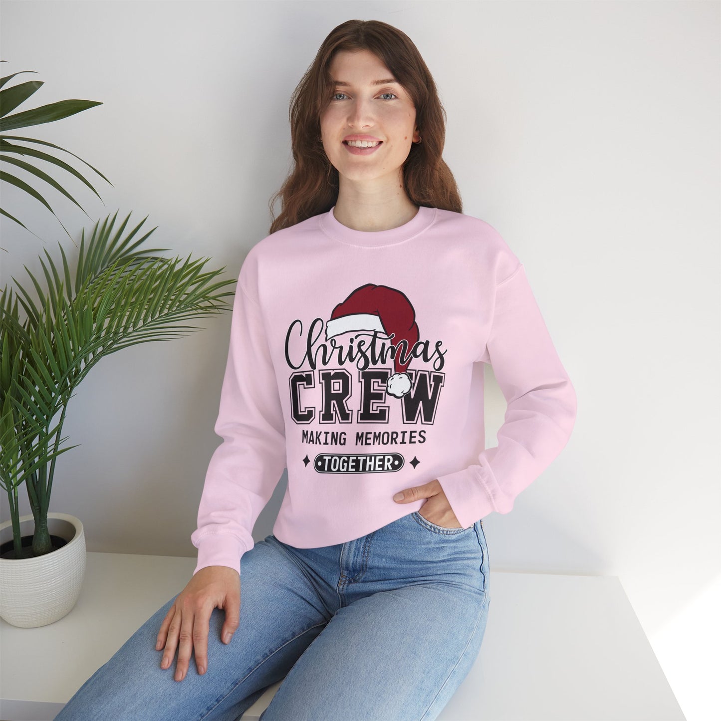 Christmas Together Unisex Heavy Blend™ Crewneck Sweatshirt - Cozy Winter Sweater