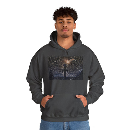 Cosmic Comfort Unleashed! Dive into Relaxation with Our Unisex Heavy Blend™ Hoodie!