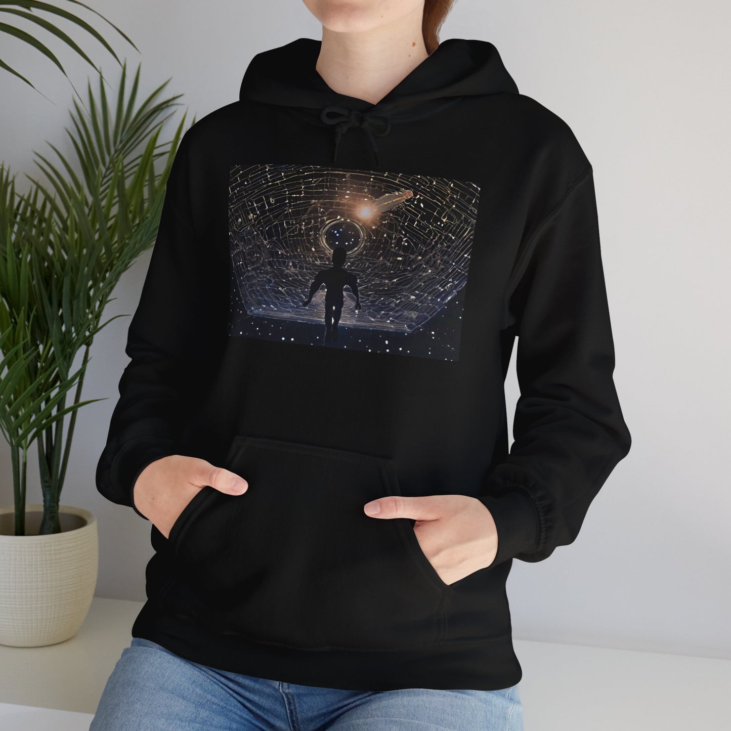 Cosmic Comfort Unleashed! Dive into Relaxation with Our Unisex Heavy Blend™ Hoodie!