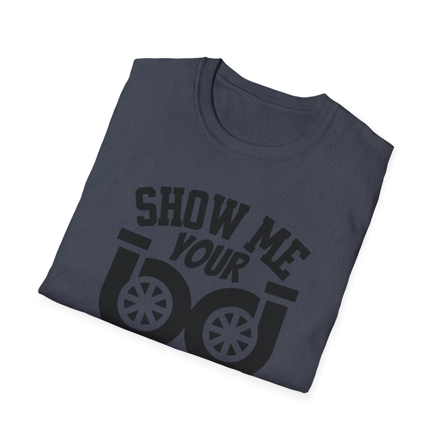 Turbo Car Shirt – Show Me Your Boosts Graphic Unisex Tee