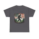 Bigfoot American Flag Shirt – Sasquatch Forest Graphic Cotton Tee