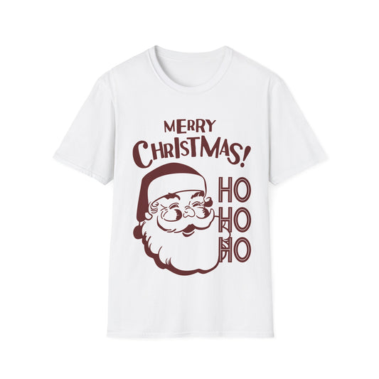 Spread Joy in Style: Unisex Santa Softstyle Tee – Your Ultimate Christmas Comfort!