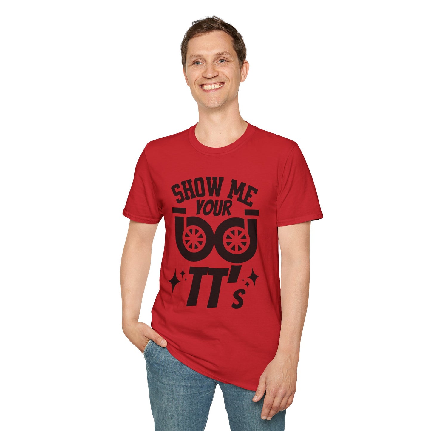 Turbo Car Shirt – Show Me Your Boosts Graphic Unisex Tee