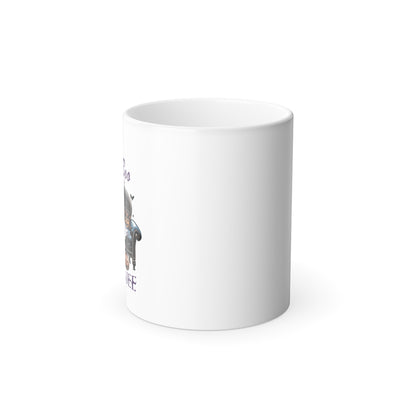Color Morphing Mug - 11oz - "I Put the Boo in Boujee" Ghost Design