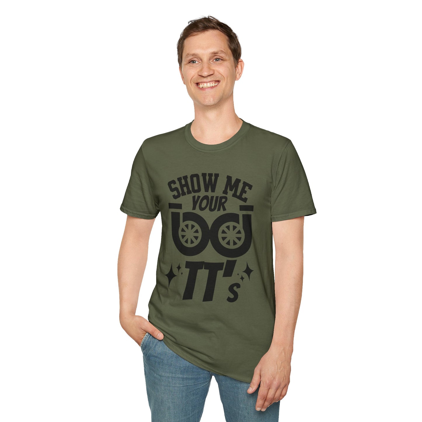 Turbo Car Shirt – Show Me Your Boosts Graphic Unisex Tee