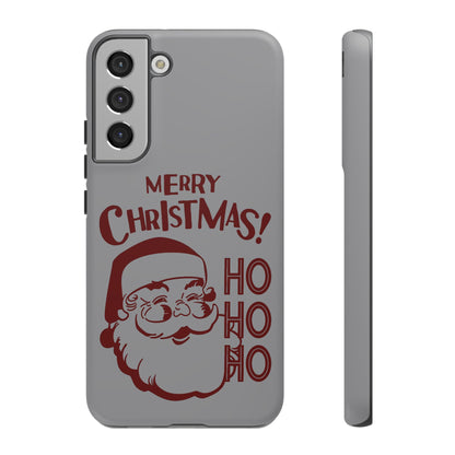 Jingle All the Way with Santa! Personalized Tough Cases for Every Phone!