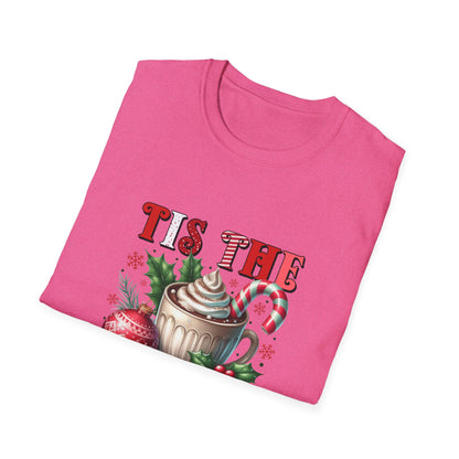 Tis the Season Unisex Softstyle T-Shirt - Holiday Print - 100% Cotton