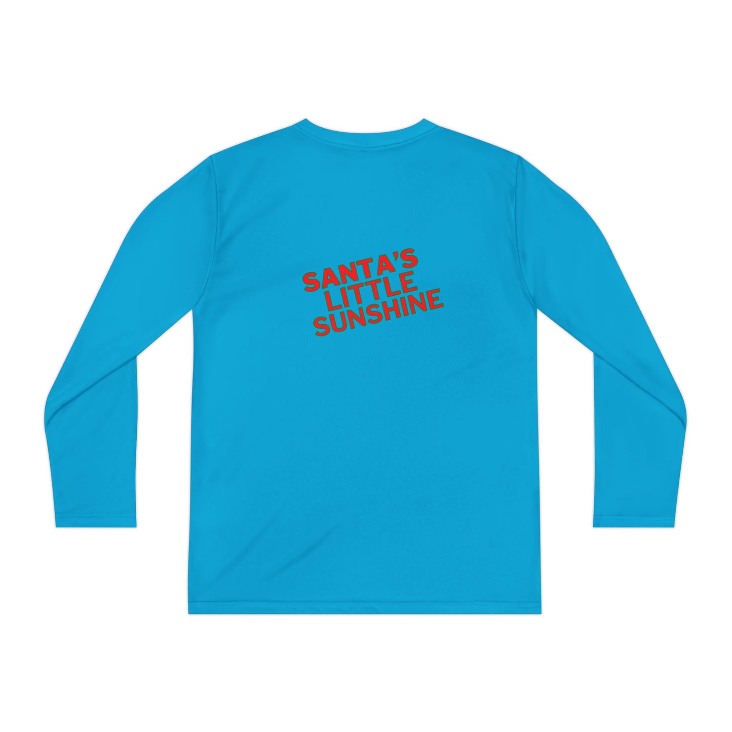 Santa Time Swag! Unleash Cool Vibes with our Youth Long Sleeve Tee!