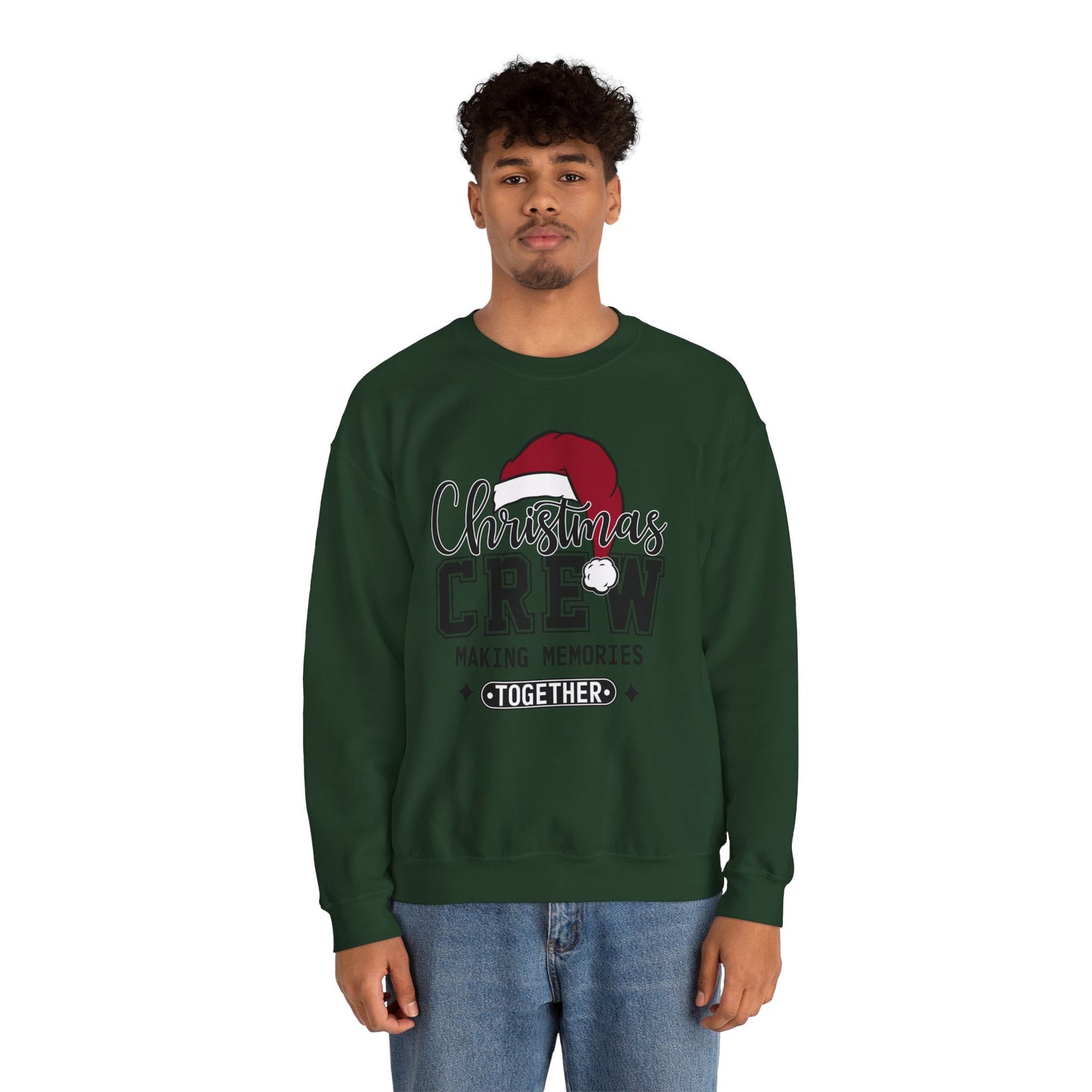 Christmas Together Unisex Heavy Blend™ Crewneck Sweatshirt - Cozy Winter Sweater