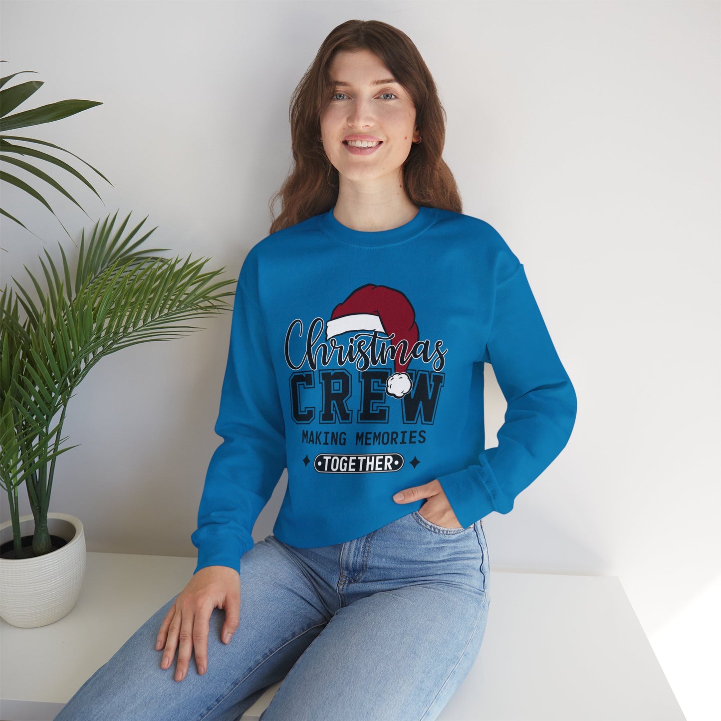 Christmas Together Unisex Heavy Blend™ Crewneck Sweatshirt - Cozy Winter Sweater