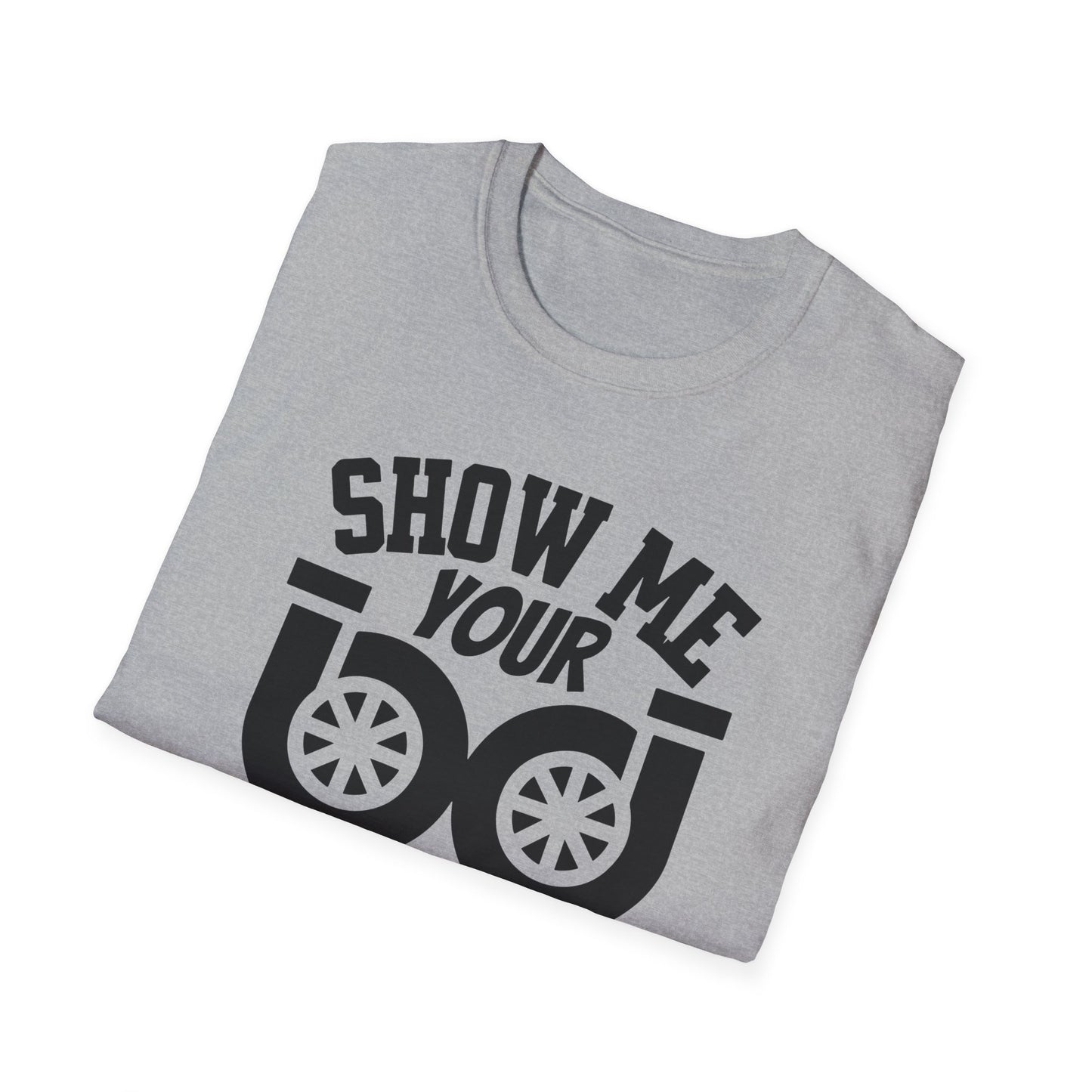 Turbo Car Shirt – Show Me Your Boosts Graphic Unisex Tee