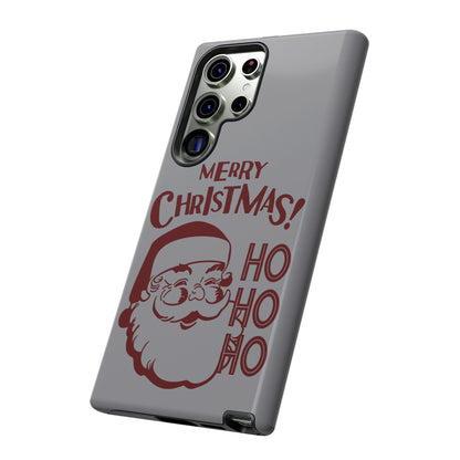 Jingle All the Way with Santa! Personalized Tough Cases for Every Phone!