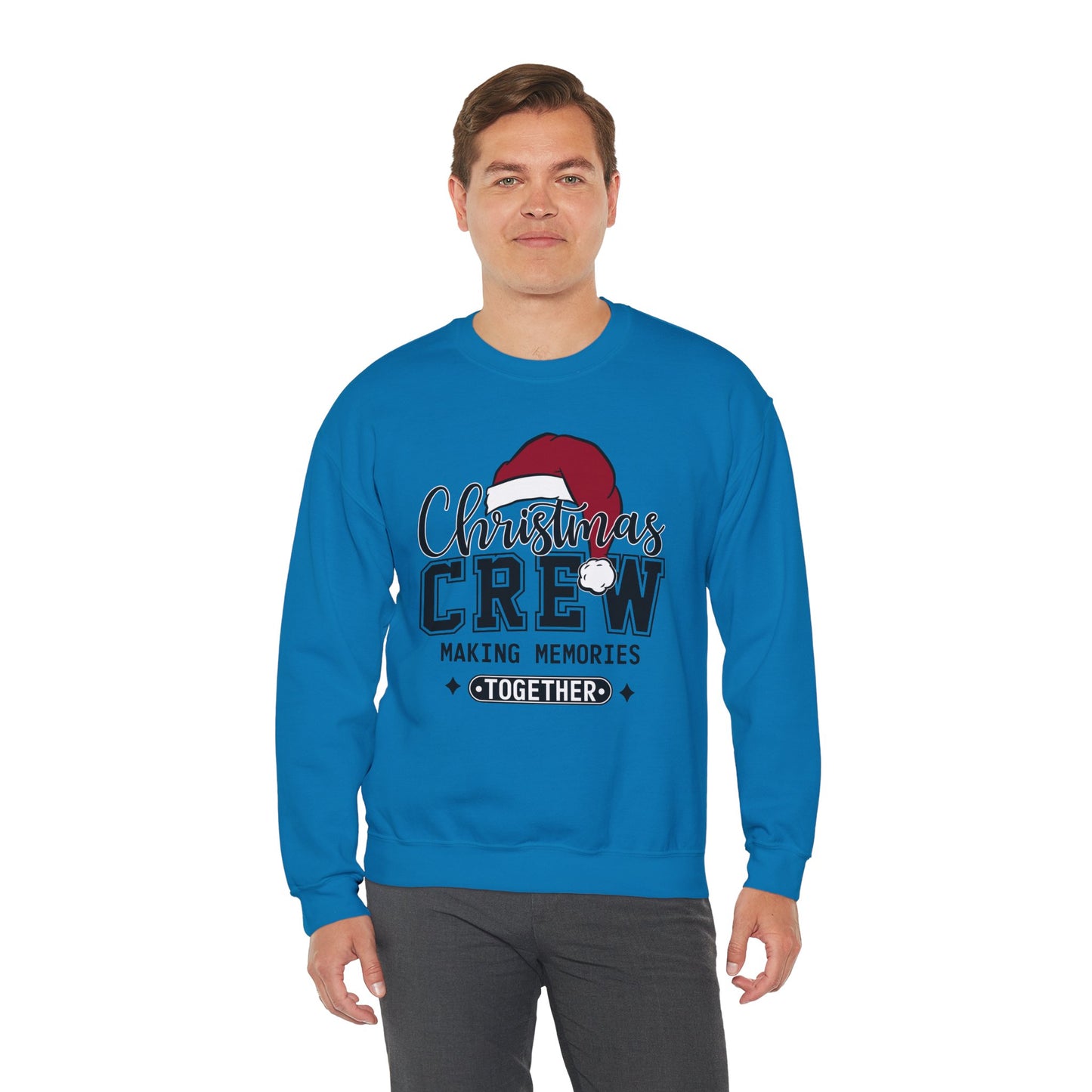 Christmas Together Unisex Heavy Blend™ Crewneck Sweatshirt - Cozy Winter Sweater