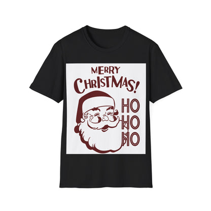 Spread Joy in Style: Unisex Santa Softstyle Tee – Your Ultimate Christmas Comfort!