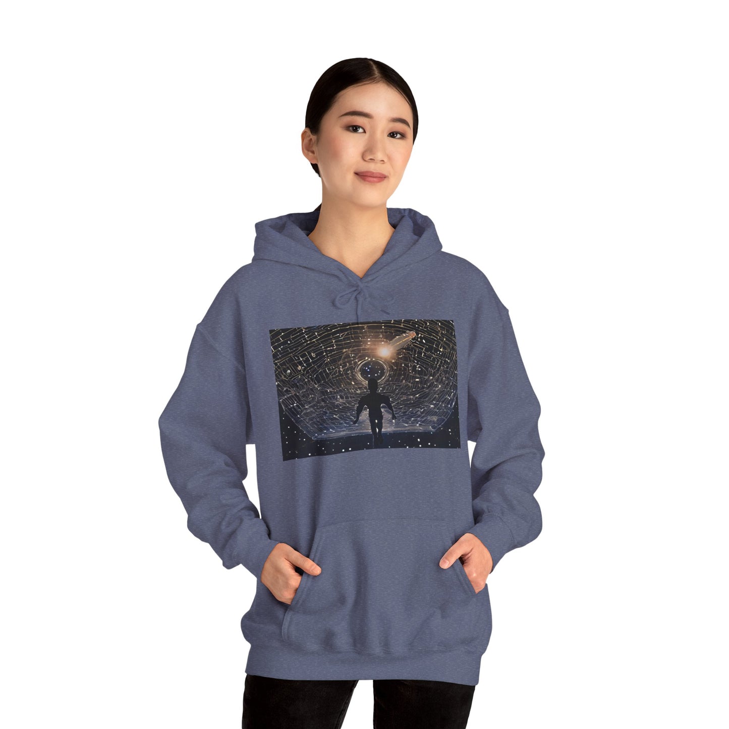 Cosmic Comfort Unleashed! Dive into Relaxation with Our Unisex Heavy Blend™ Hoodie!