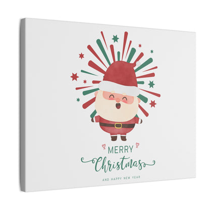 Celebrate the Season with Our Merry Christmas and Happy New Year Custom Canvas - Eco-Friendly, Durable, and Stylish!