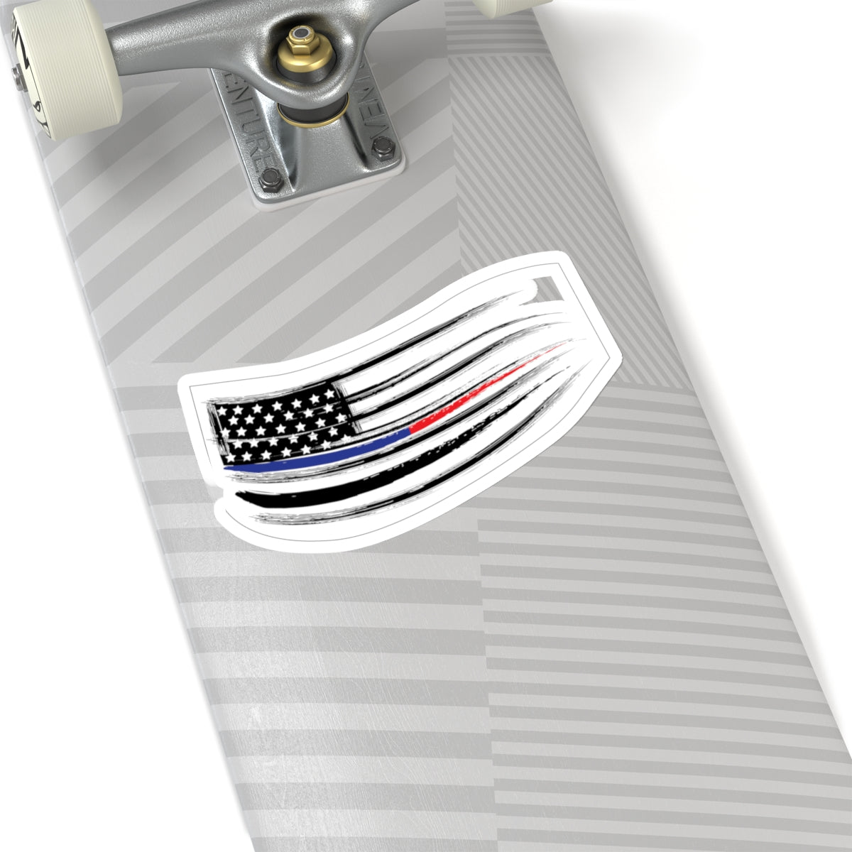 American Flag Kiss-Cut Stickers - Durable Vinyl - Multiple Sizes