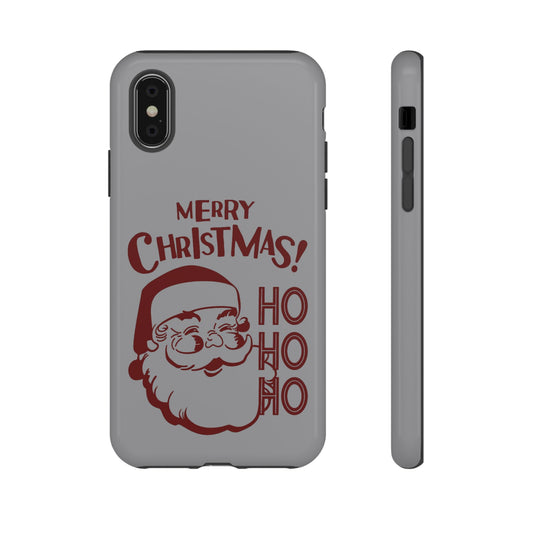 Jingle All the Way with Santa! Personalized Tough Cases for Every Phone!