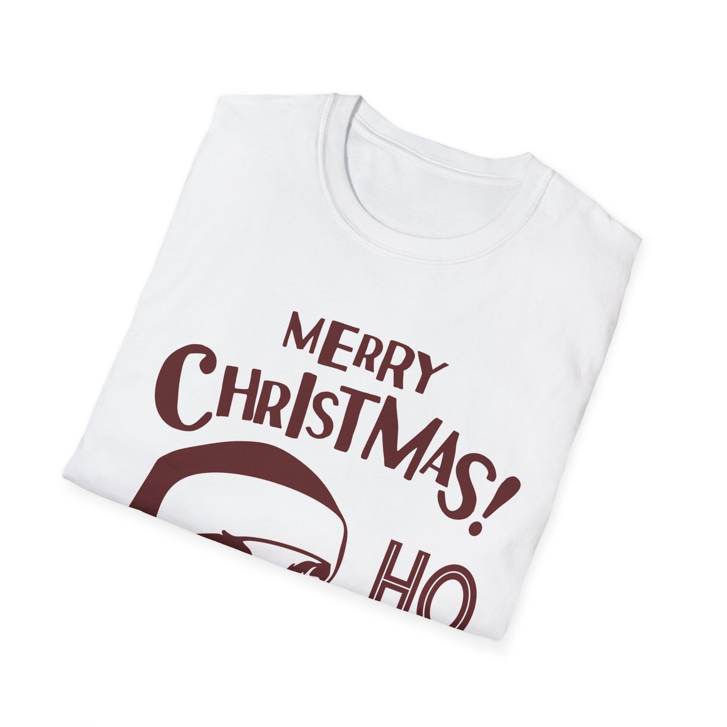 Spread Joy in Style: Unisex Santa Softstyle Tee – Your Ultimate Christmas Comfort!