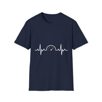 Tachometer Shirt RPM Heartbeat Gauge Unisex Heavy Cotton Tee