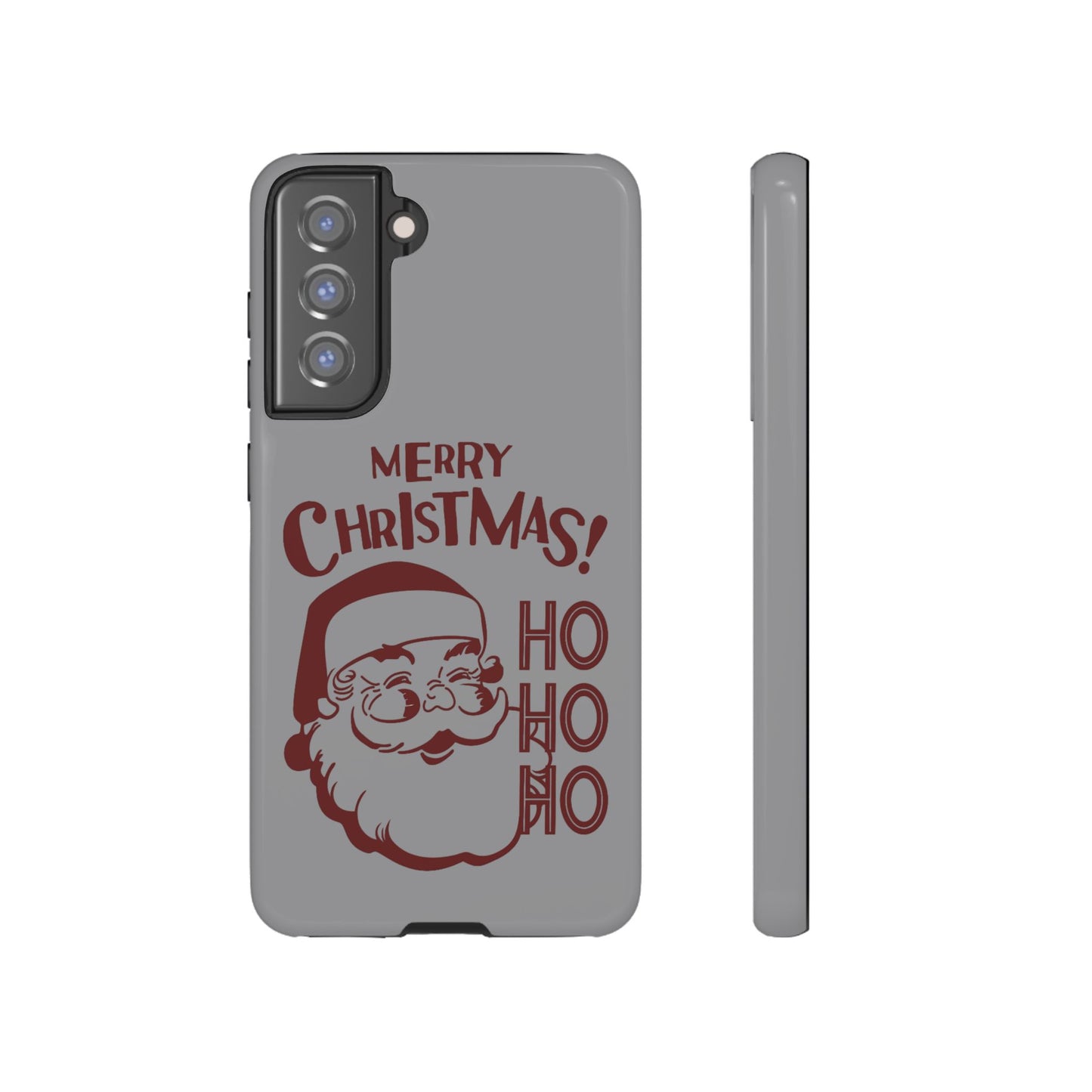 Jingle All the Way with Santa! Personalized Tough Cases for Every Phone!