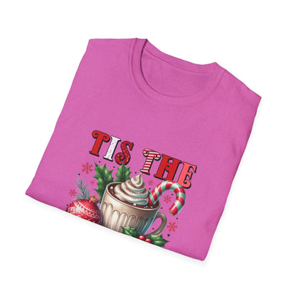 Tis the Season Unisex Softstyle T-Shirt - Holiday Print - 100% Cotton