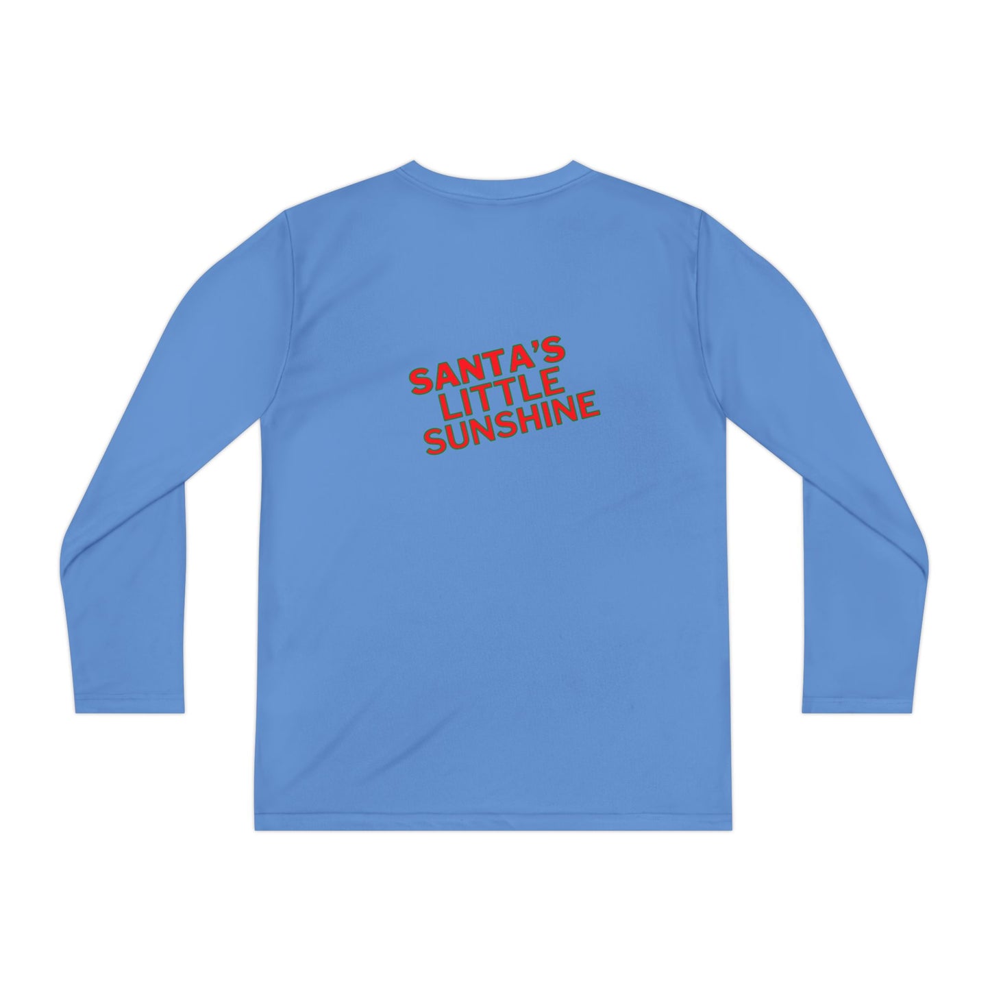 Santa Time Swag! Unleash Cool Vibes with our Youth Long Sleeve Tee!