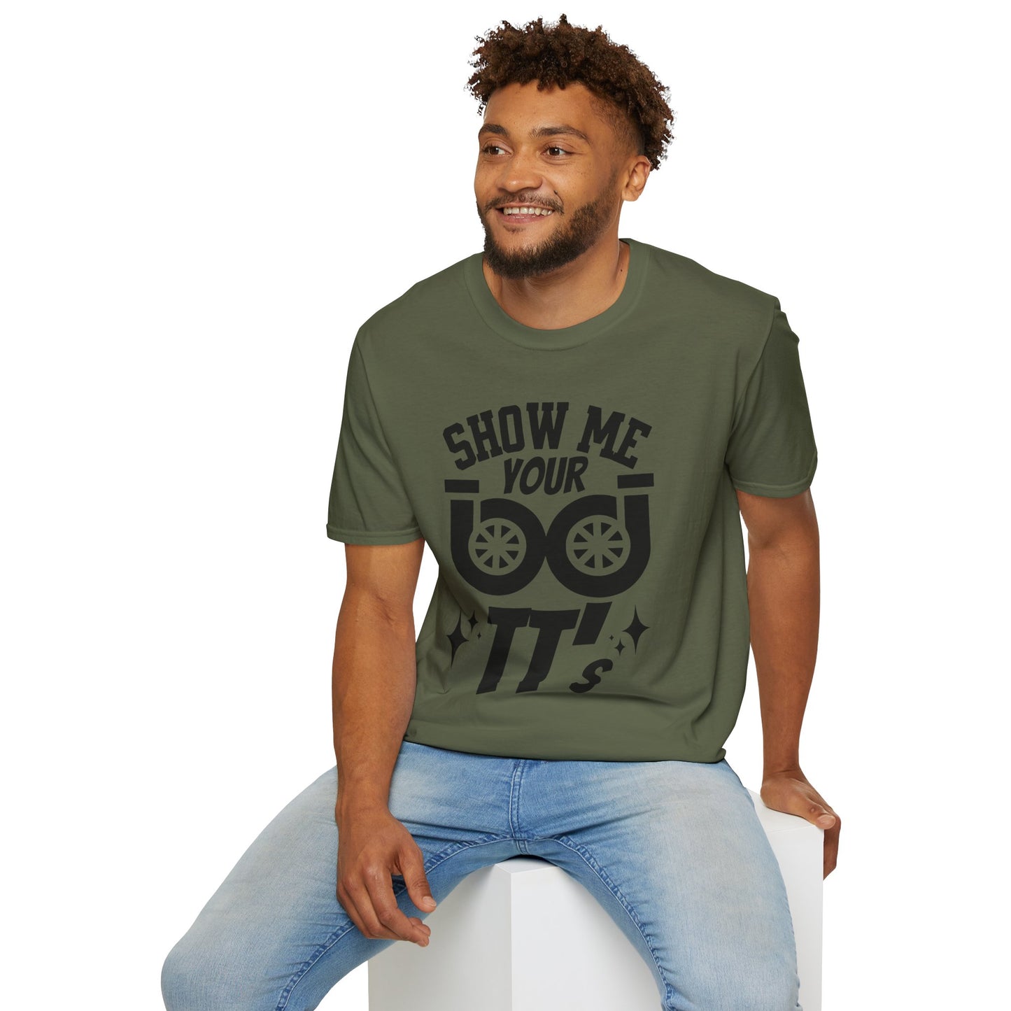 Turbo Car Shirt – Show Me Your Boosts Graphic Unisex Tee