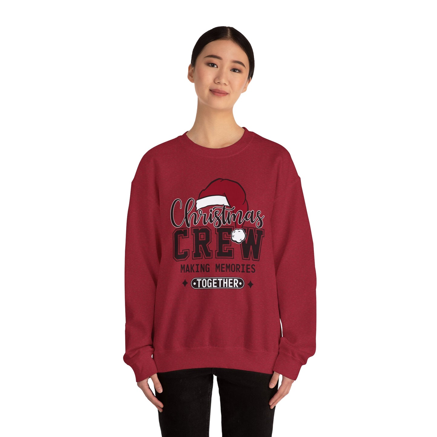 Christmas Together Unisex Heavy Blend™ Crewneck Sweatshirt - Cozy Winter Sweater