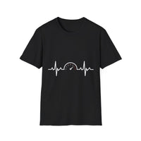 Tachometer Shirt RPM Heartbeat Gauge Unisex Heavy Cotton Tee