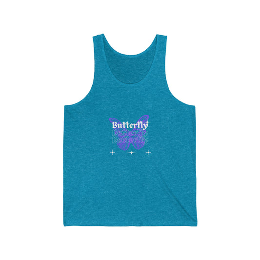 Transform Your Wardrobe with our Butterfly Silhouette Tank - A Wearable Work of Art!