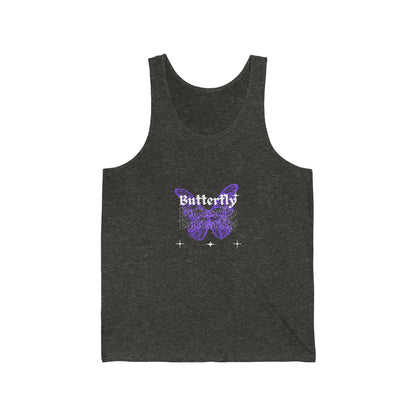 Transform Your Wardrobe with our Butterfly Silhouette Tank - A Wearable Work of Art!