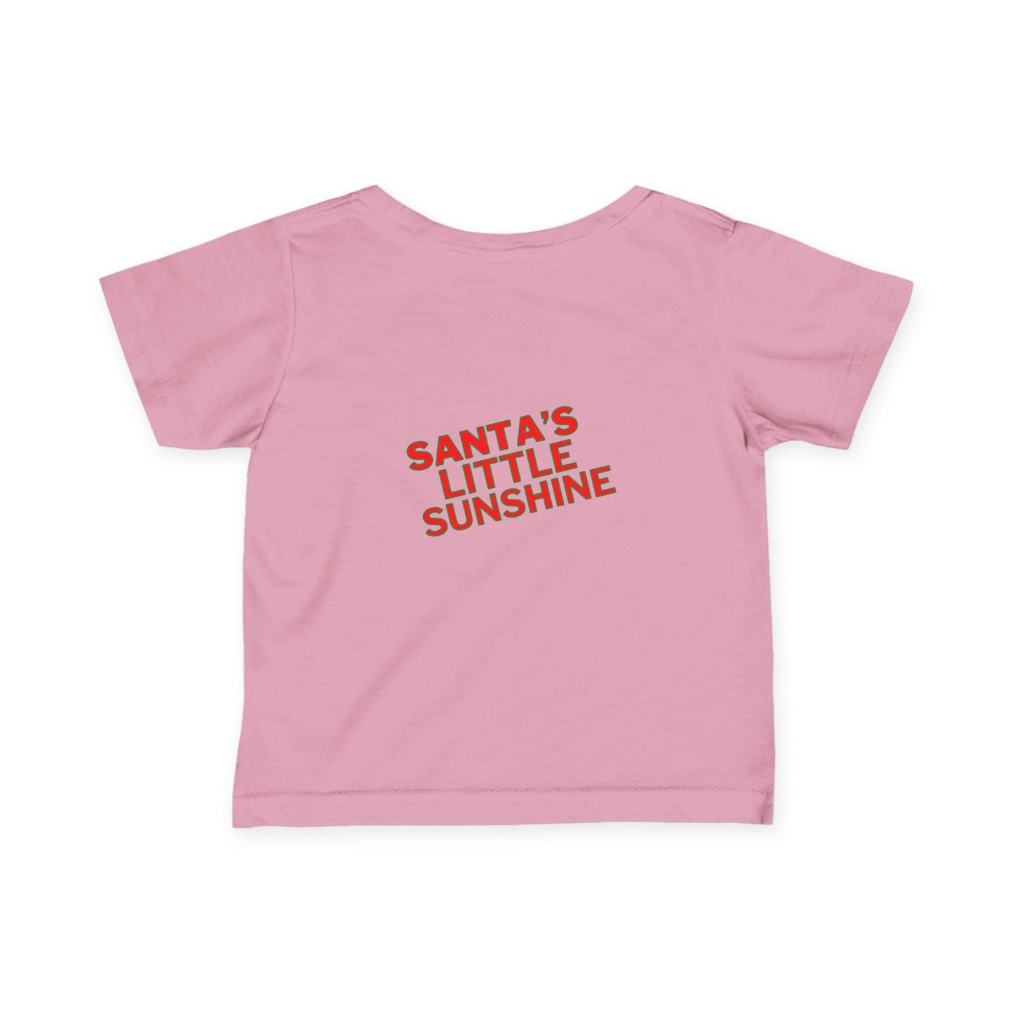 Santa's Little Sunshine Infant Tee - Unleash the Cuteness with Style!