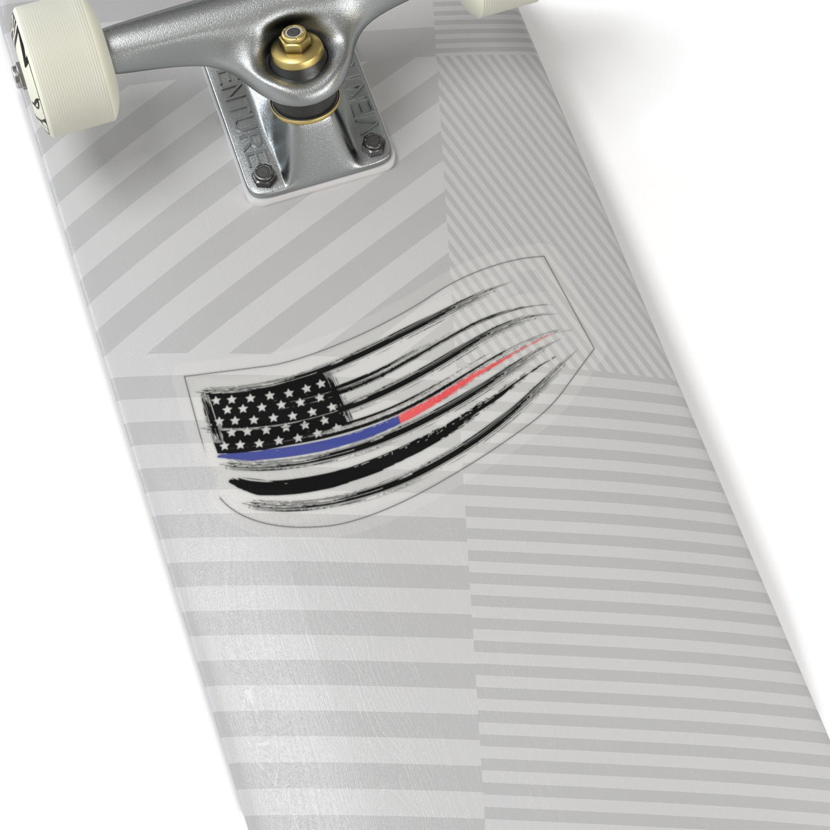 American Flag Kiss-Cut Stickers - Durable Vinyl - Multiple Sizes