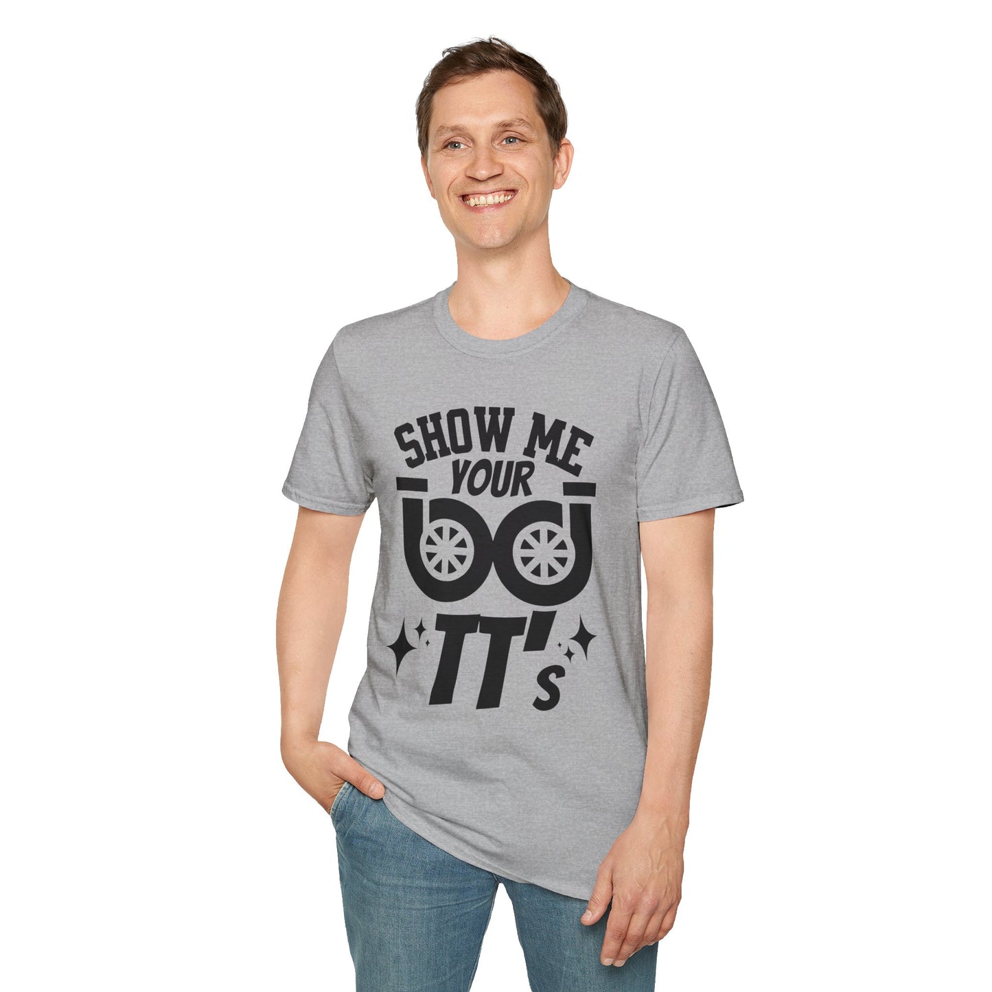 Turbo Car Shirt – Show Me Your Boosts Graphic Unisex Tee