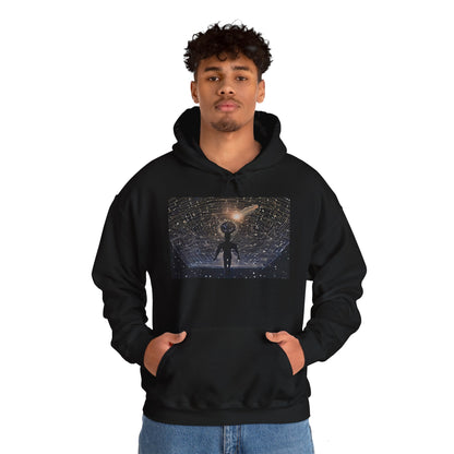 Cosmic Comfort Unleashed! Dive into Relaxation with Our Unisex Heavy Blend™ Hoodie!