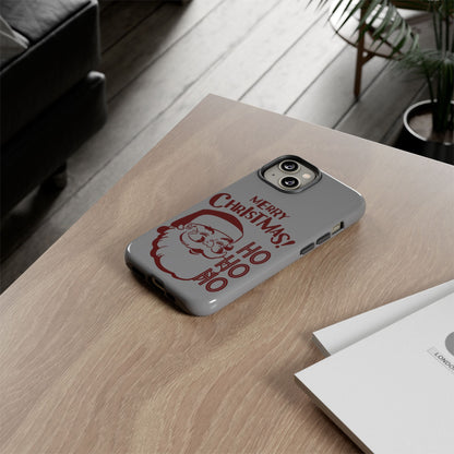 Jingle All the Way with Santa! Personalized Tough Cases for Every Phone!