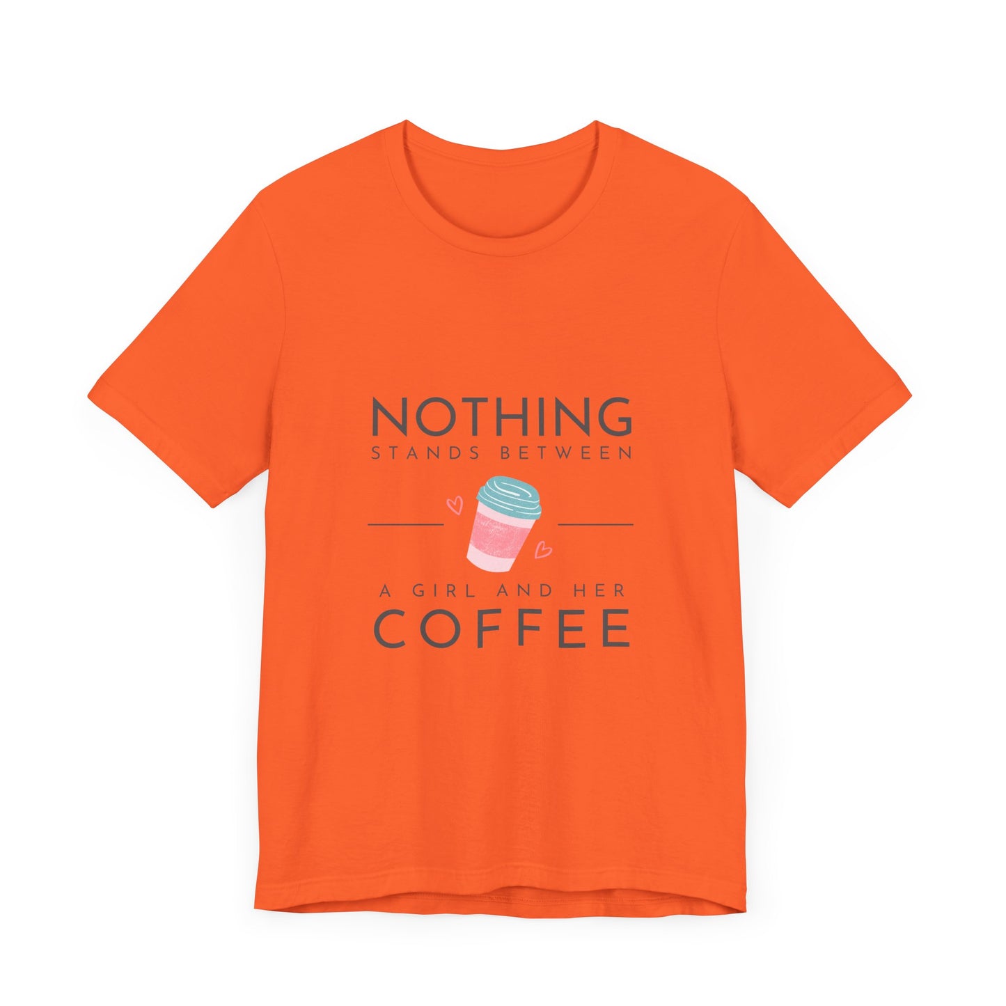 Unleash Your Inner Caffeine Queen with Our Cozy Woman's Jersey Tee!