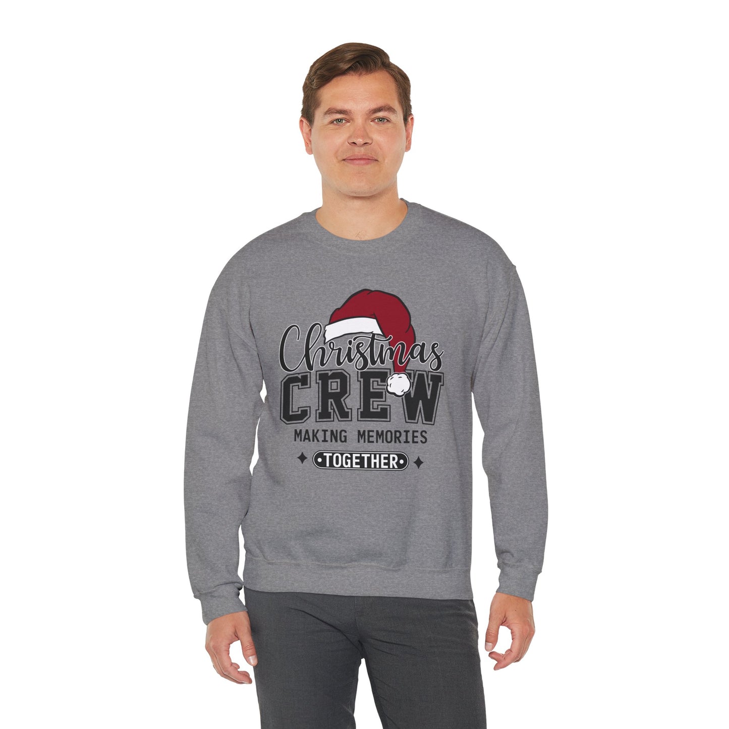 Christmas Together Unisex Heavy Blend™ Crewneck Sweatshirt - Cozy Winter Sweater