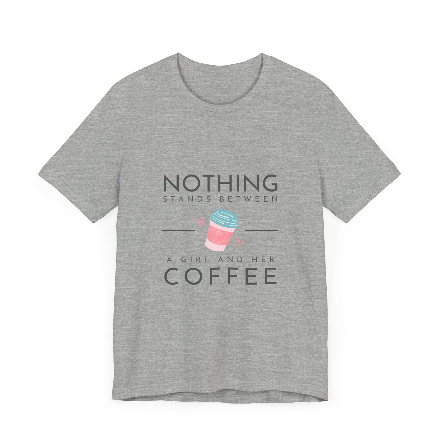 Unleash Your Inner Caffeine Queen with Our Cozy Woman's Jersey Tee!