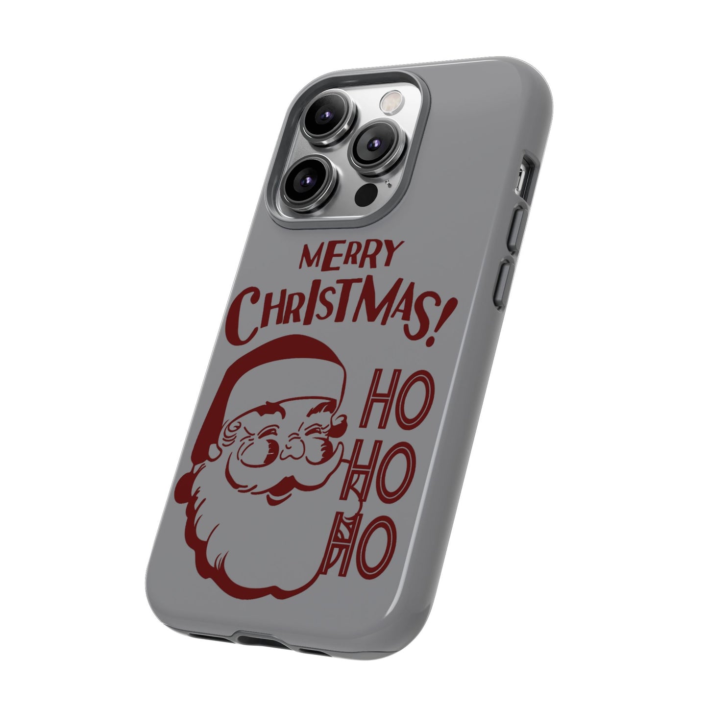 Jingle All the Way with Santa! Personalized Tough Cases for Every Phone!