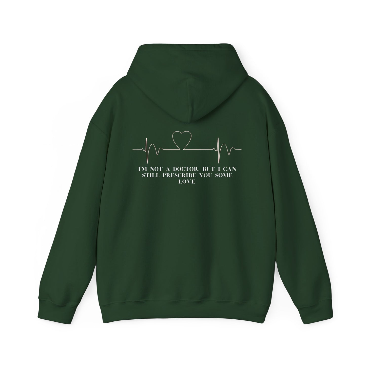 Cozy Love Prescription Unisex Hoodie - Comfortable Cotton Blend Sweatshirt - Spread Love