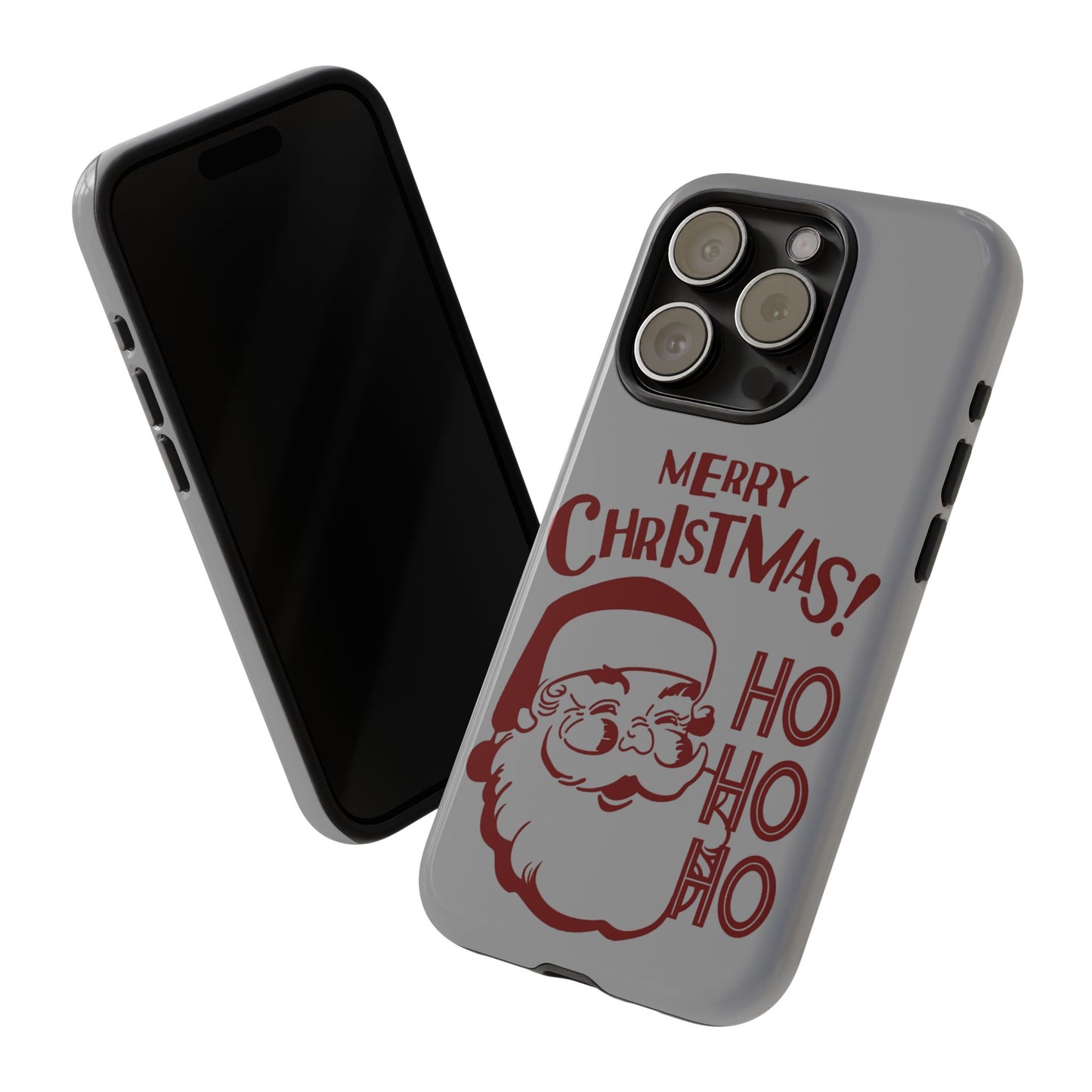 Jingle All the Way with Santa! Personalized Tough Cases for Every Phone!