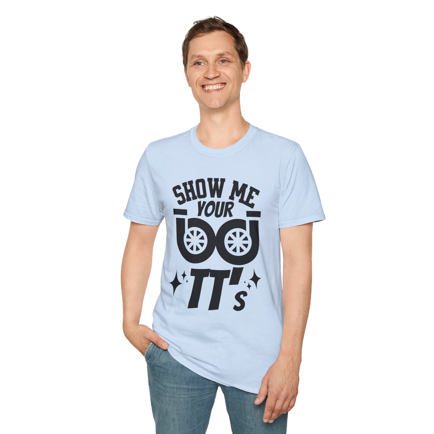 Turbo Car Shirt – Show Me Your Boosts Graphic Unisex Tee