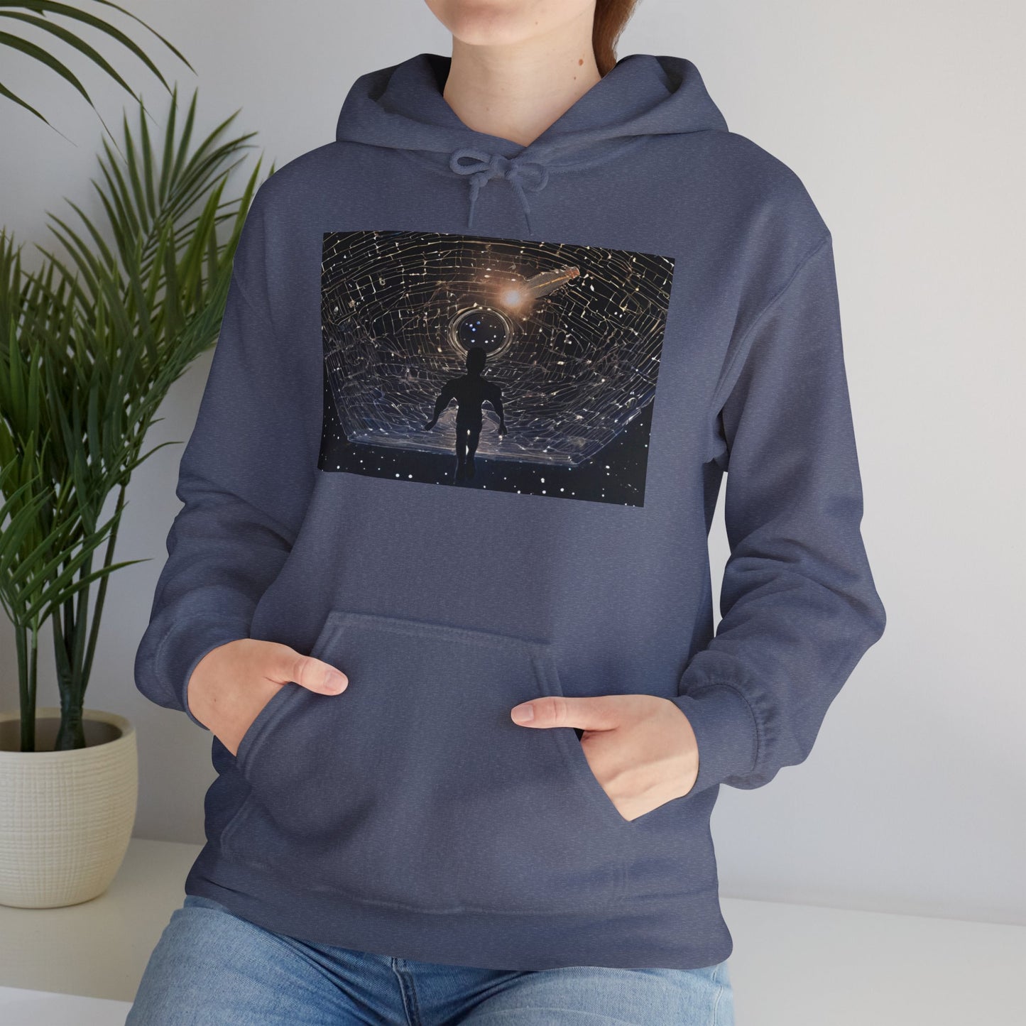 Cosmic Comfort Unleashed! Dive into Relaxation with Our Unisex Heavy Blend™ Hoodie!