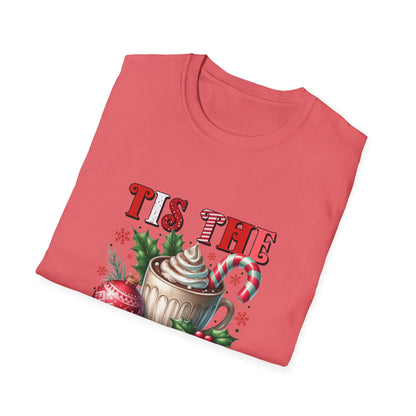 Tis the Season Unisex Softstyle T-Shirt - Holiday Print - 100% Cotton